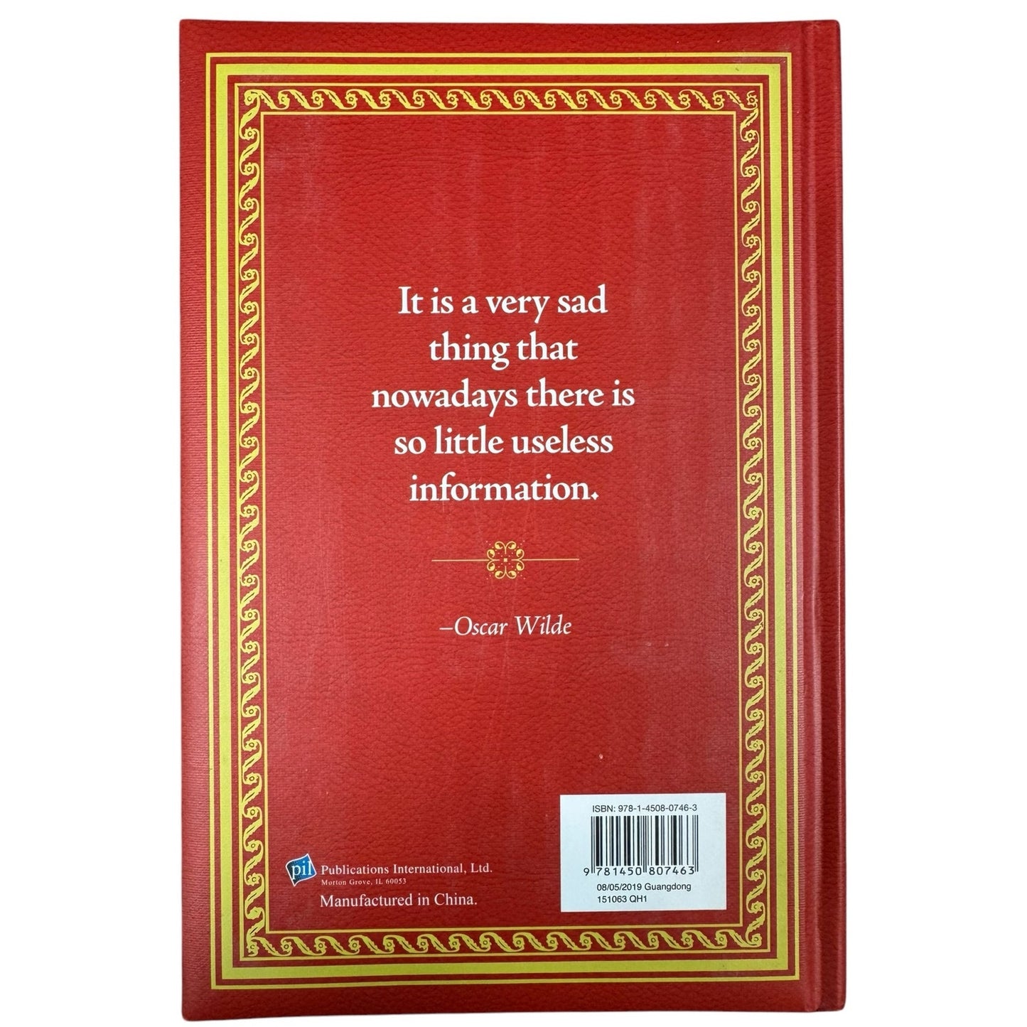 The Book of Useless Information by Publications International, Ltd. (Hardcover)