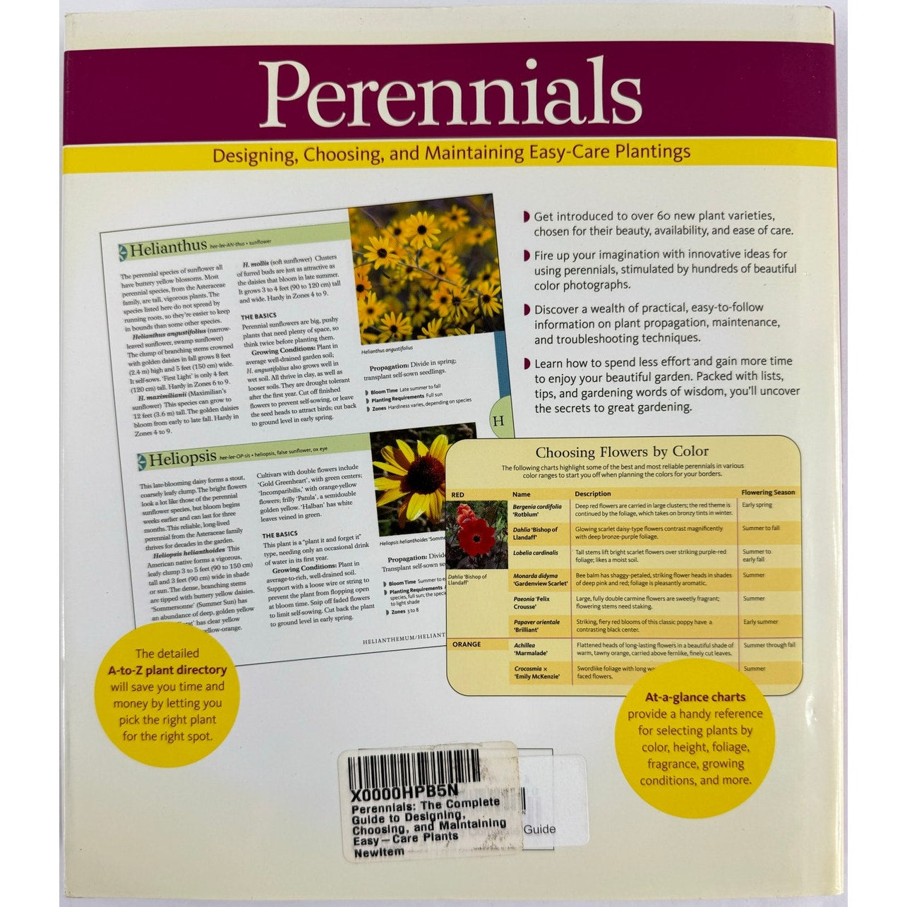 Perennials: The Complete Guide by Sally Roth (Hardcover)