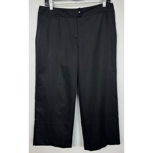 Izod Black Capri Pants Women's 10