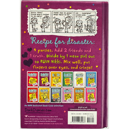 Dork Diaries: Tales from a Not-So-Popular Party Girl by Rachel Renée Russell (Hardcover)