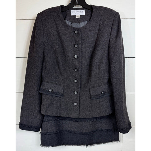 Sag Harbor 2pc Suit Women's Size 10