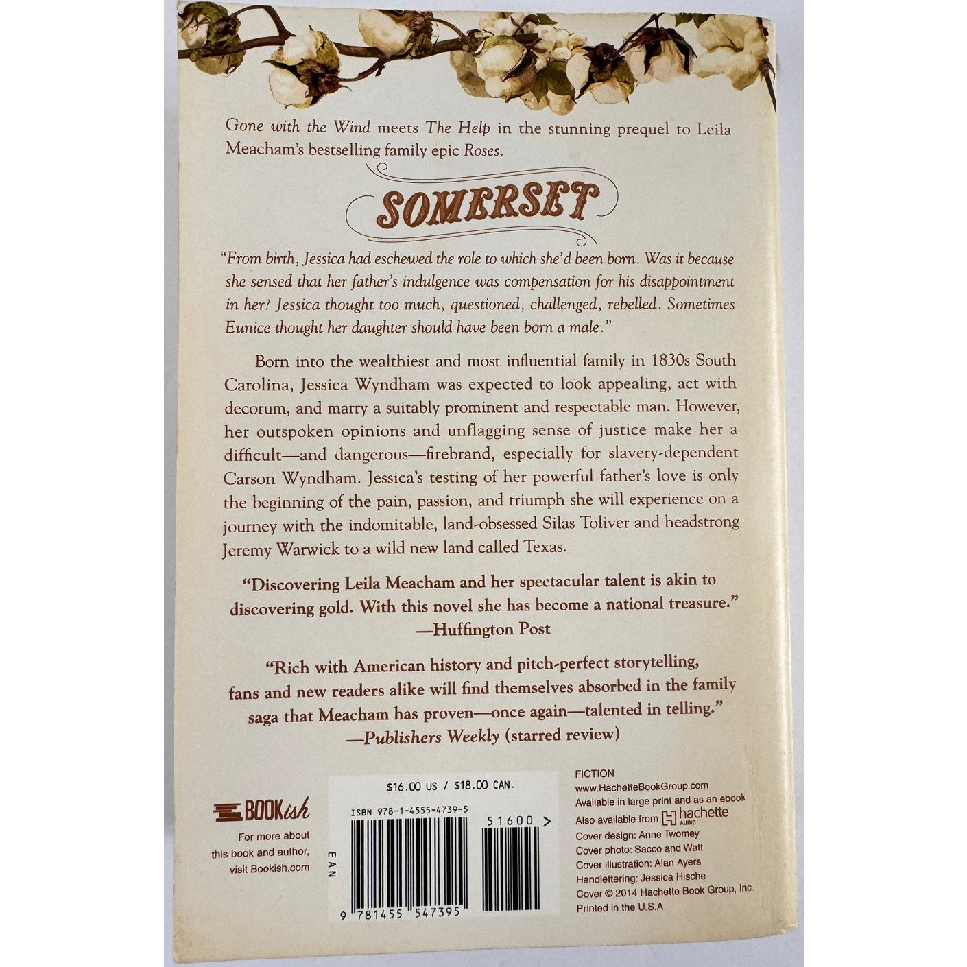 Somerset by Leila Meacham (Paperback)