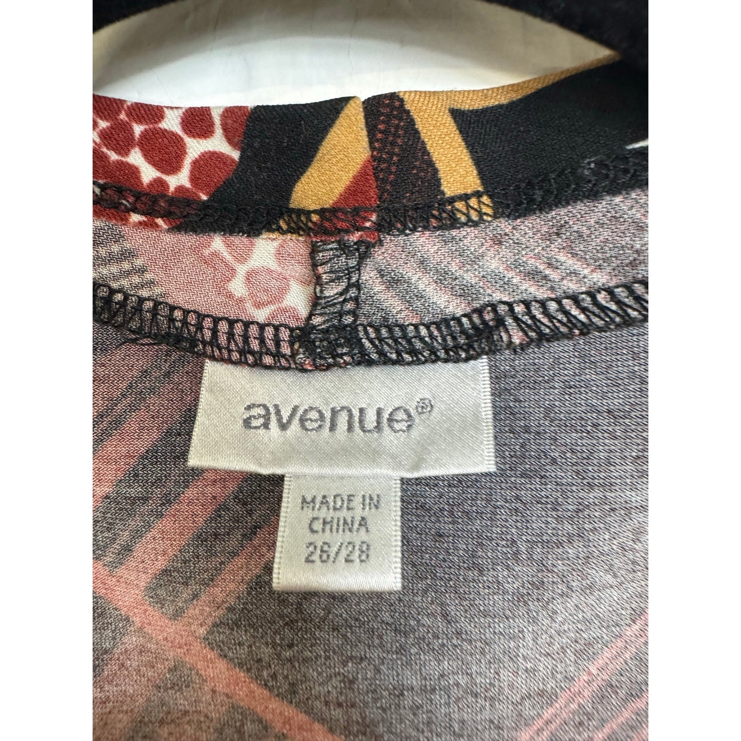 Avenue Brown Long Sleeve Cardigan Women's 26/28