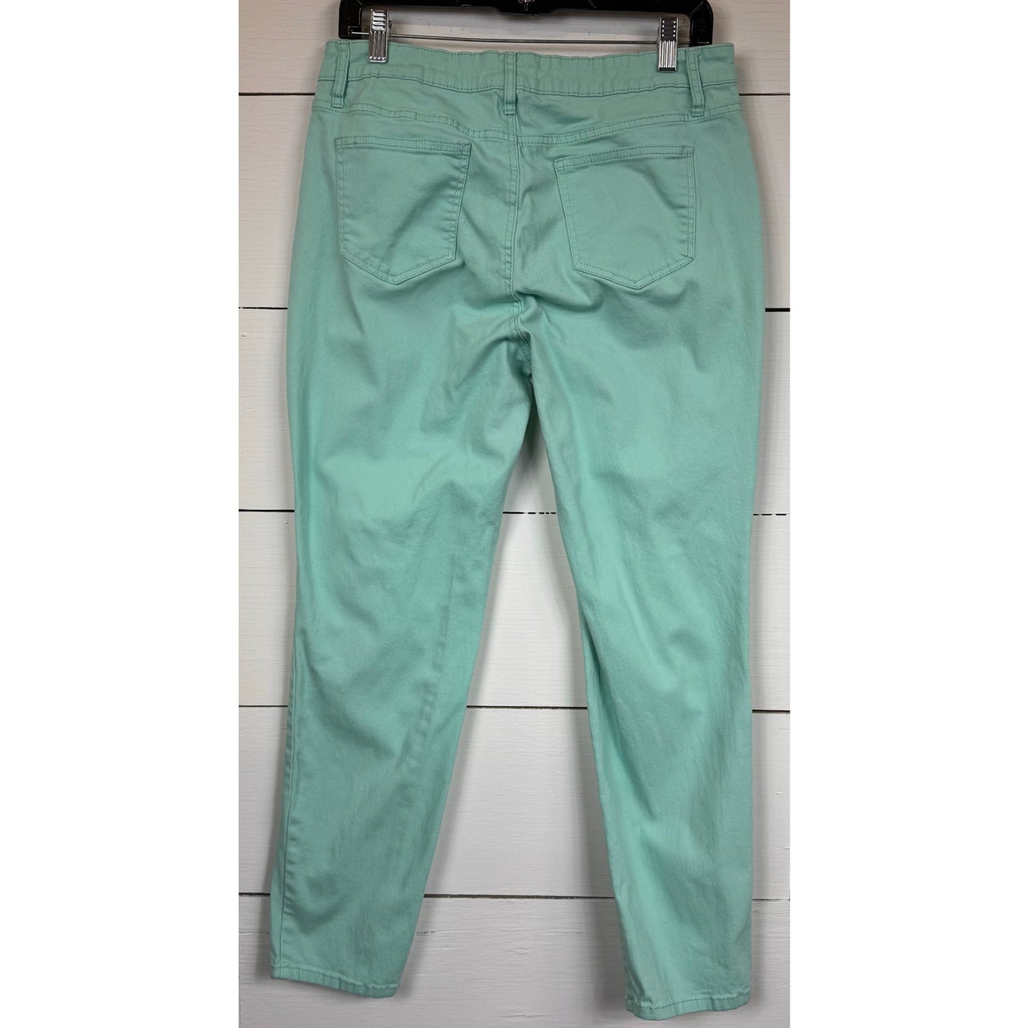 Crown & Ivy Green Skinny Pants Women's Size 12