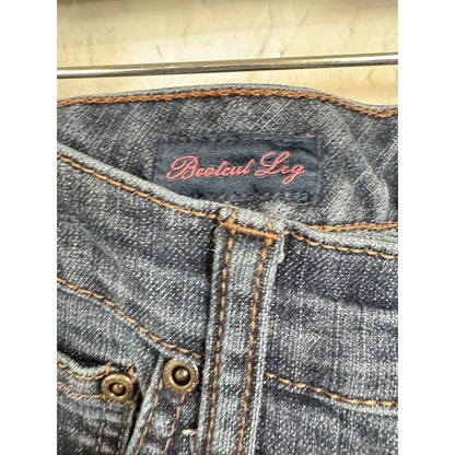 St. Johns Bay Blue Bootcut Jeans Women's 4 Short