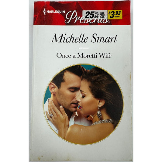 Once a Moretti Wife by Michelle Smart (Paperback)