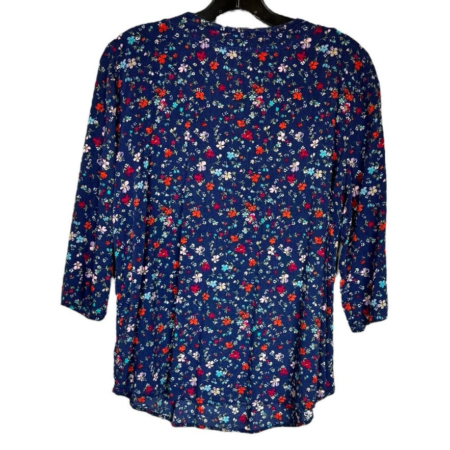 Faded Glory 3/4 Sleeve Blouse Women's Size Large