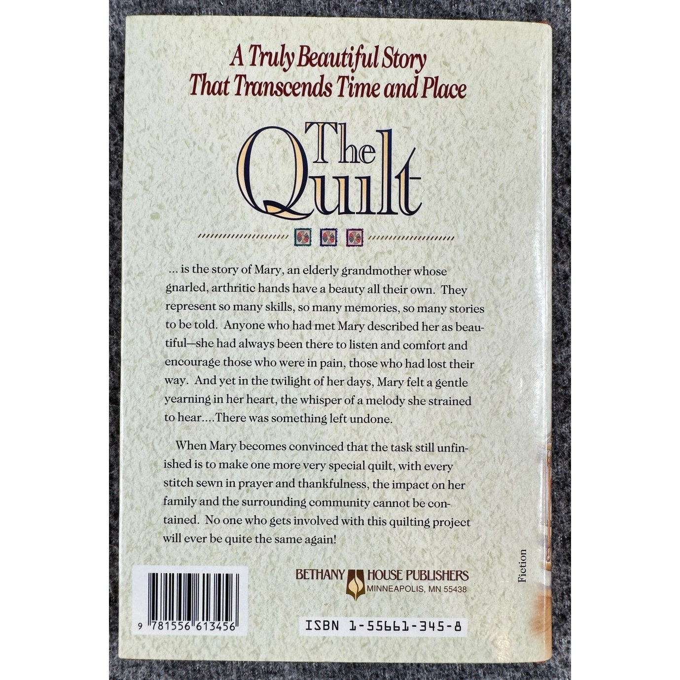 The Quilt by T. Davis Bunn (Hardcover)