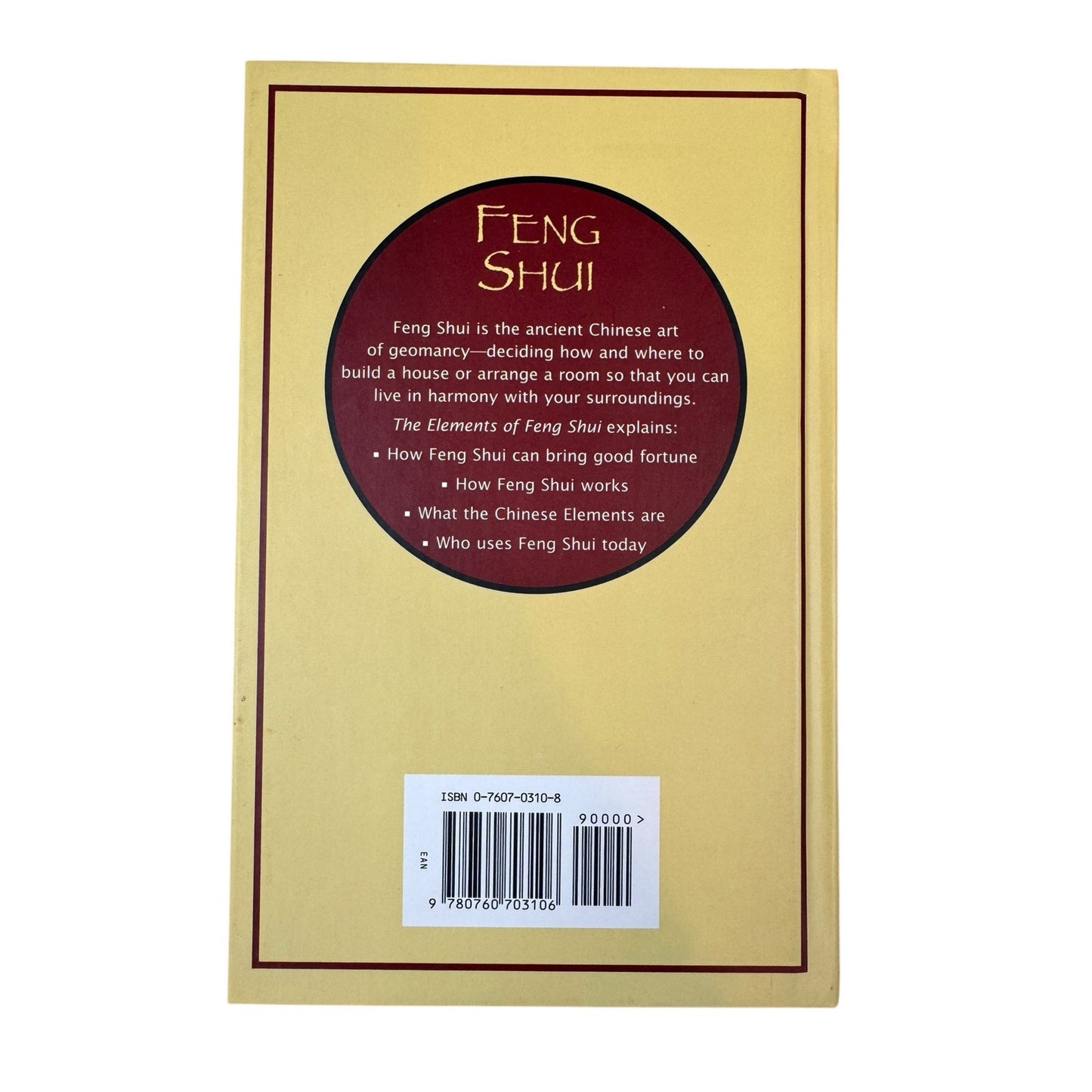 The Elements of Feng Shui by Man-Ho Kwok (Hardcover)