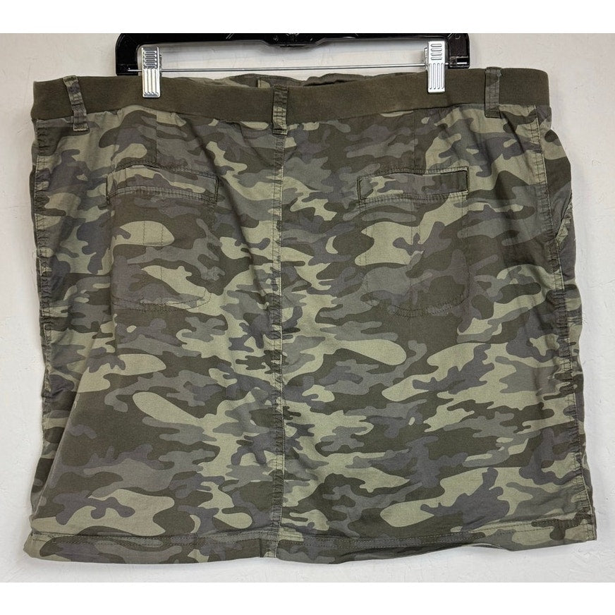 Lee Riders Green Mini Skirt Women's 22W