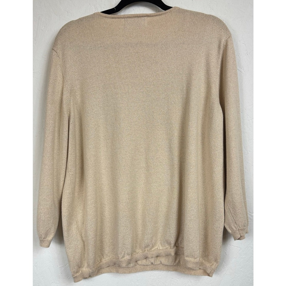Alfred Dunner 3/4 Sleeve Knit Top Women's Size XL