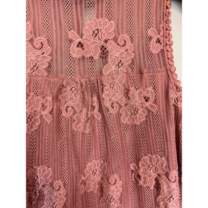 Don't Stop Believing Sleeveless Blouse Women's Size Small