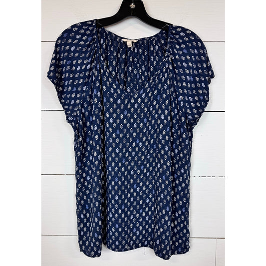 Sonoma Short Sleeve Blouse Women's Size Large