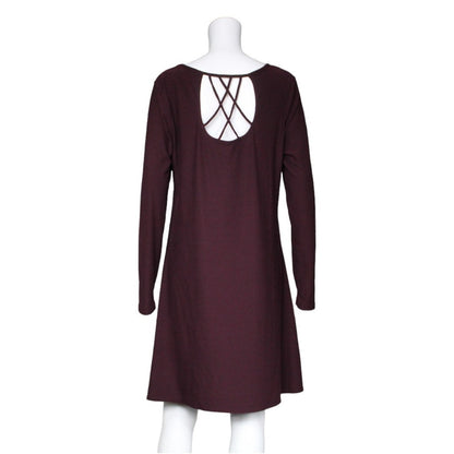 Mudd Long Sleeve Knee Length Dress Women Size XL