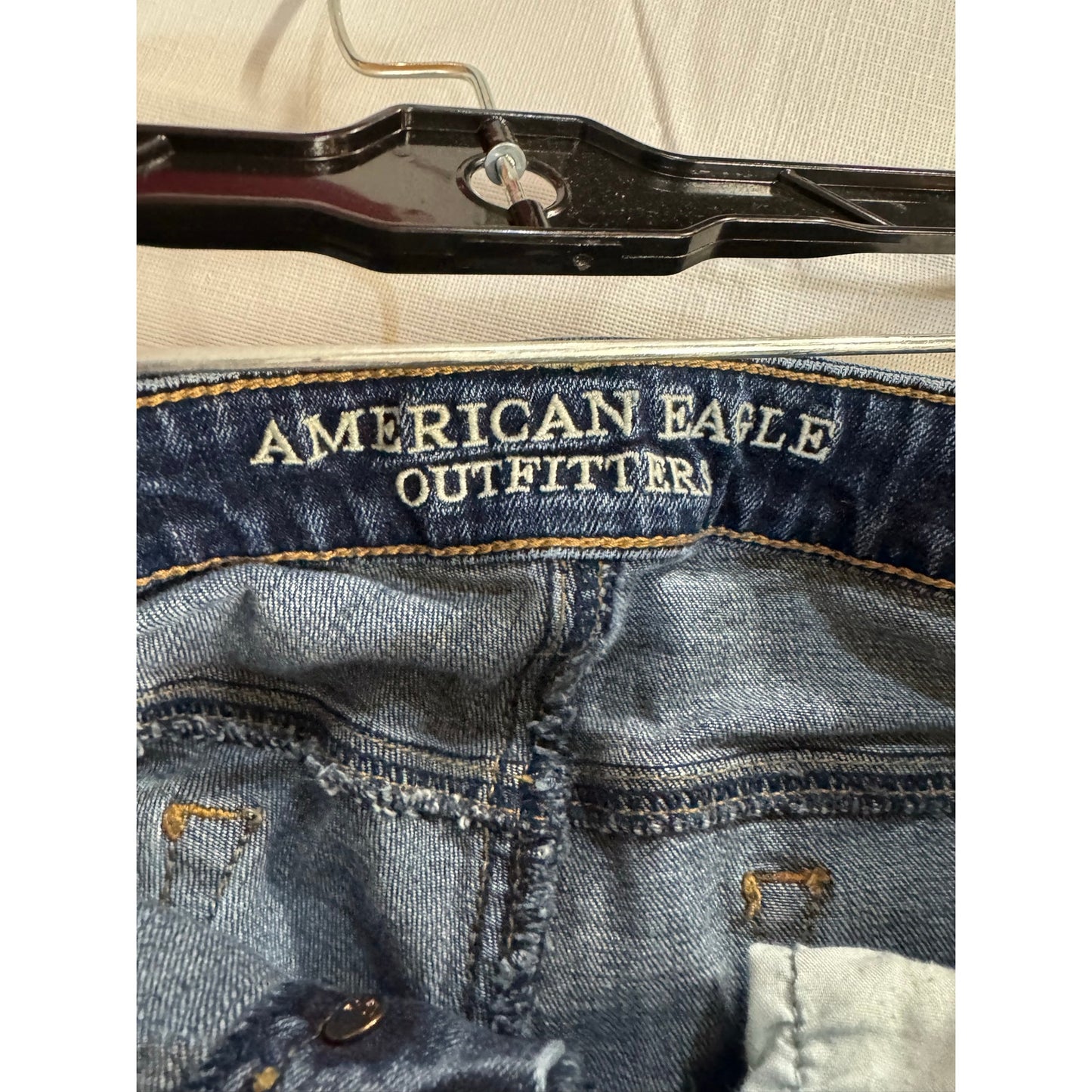 American Eagle Outfitters Blue Straight Jeans Women's Size 10