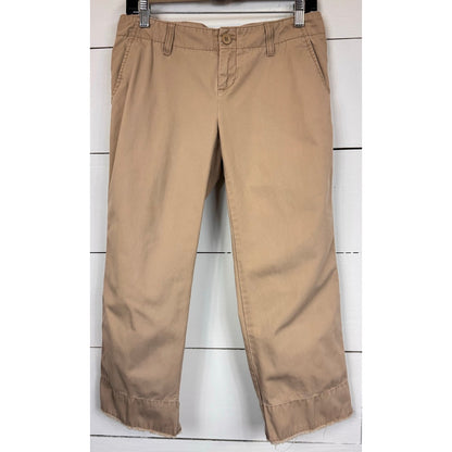 Gap Beige Cropped Pants Women's Size 6