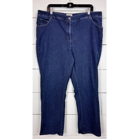 Samantha Brown Classic Fit Jeans Women's Size 20W