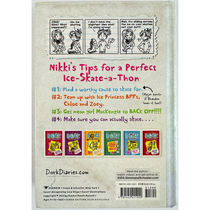Dork Diaries: Tales from a Not-So-Graceful Ice Princess (Hardcover)