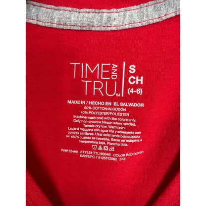 Time and Tru Short Sleeve T-Shirt Women's Size Small