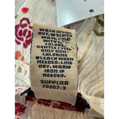 Arizona Sleeveless Floral Blouse Women's Size XL