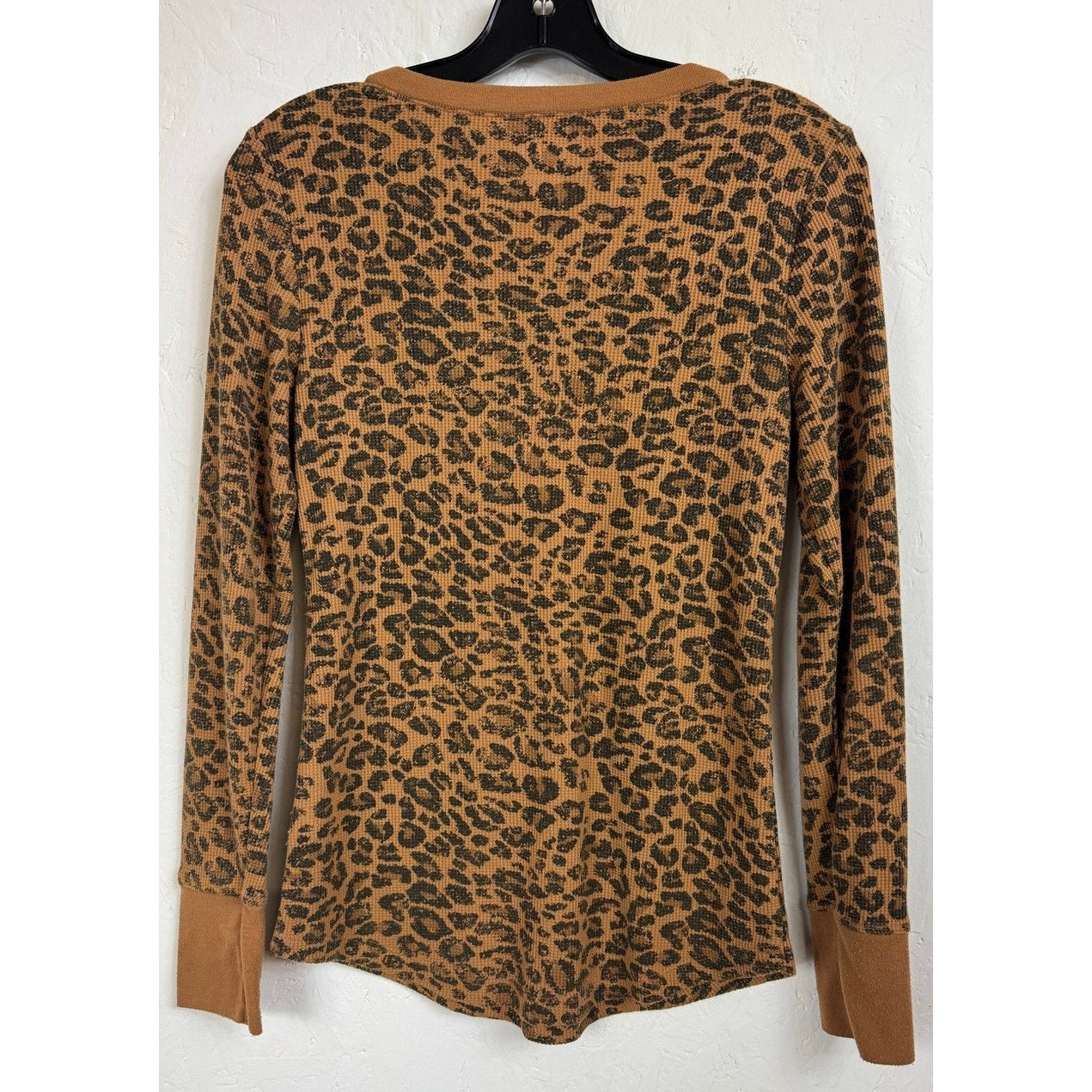 Time And Tru Brown Long Sleeve Shirt Women's Small