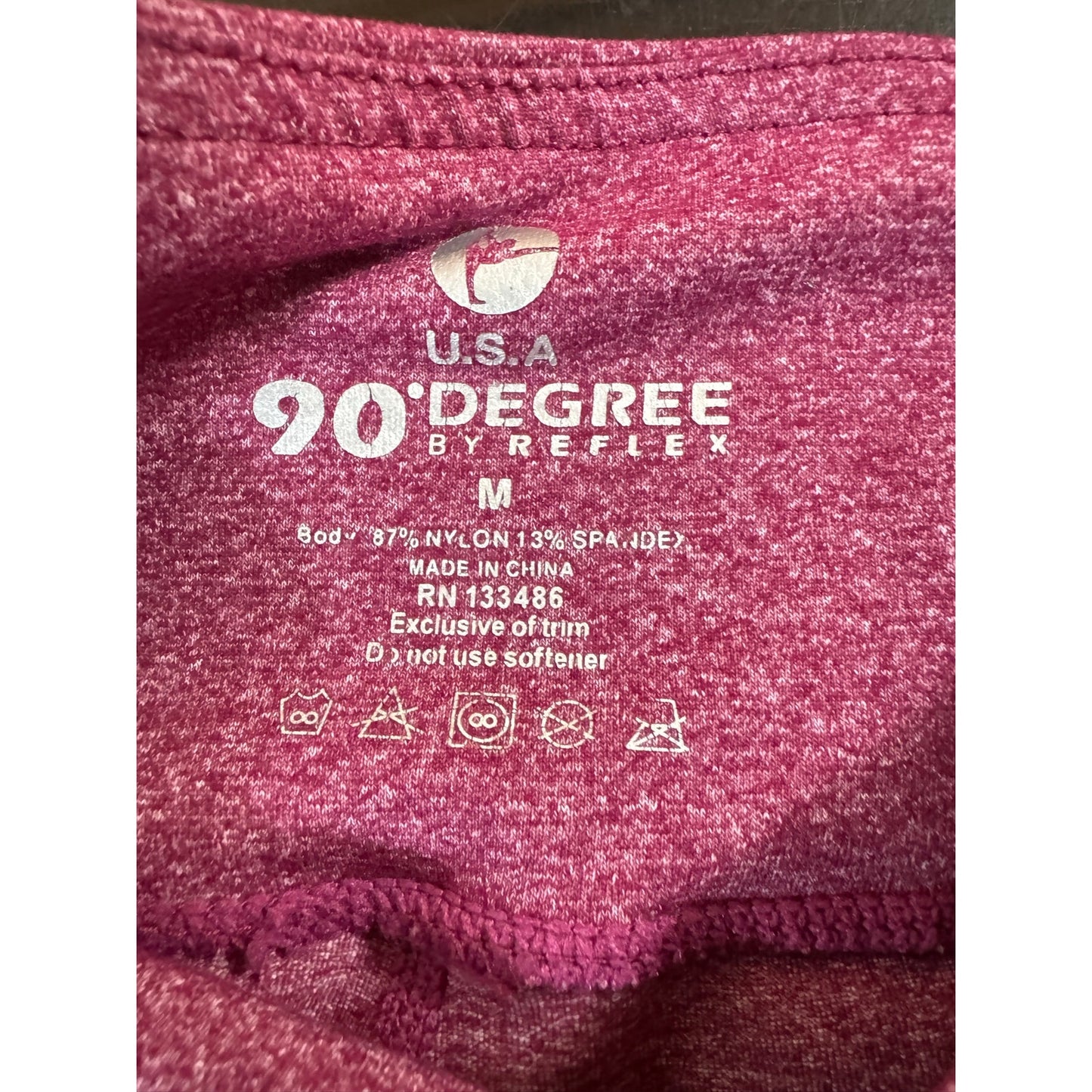 Reflex Pink Leggings Women's Medium