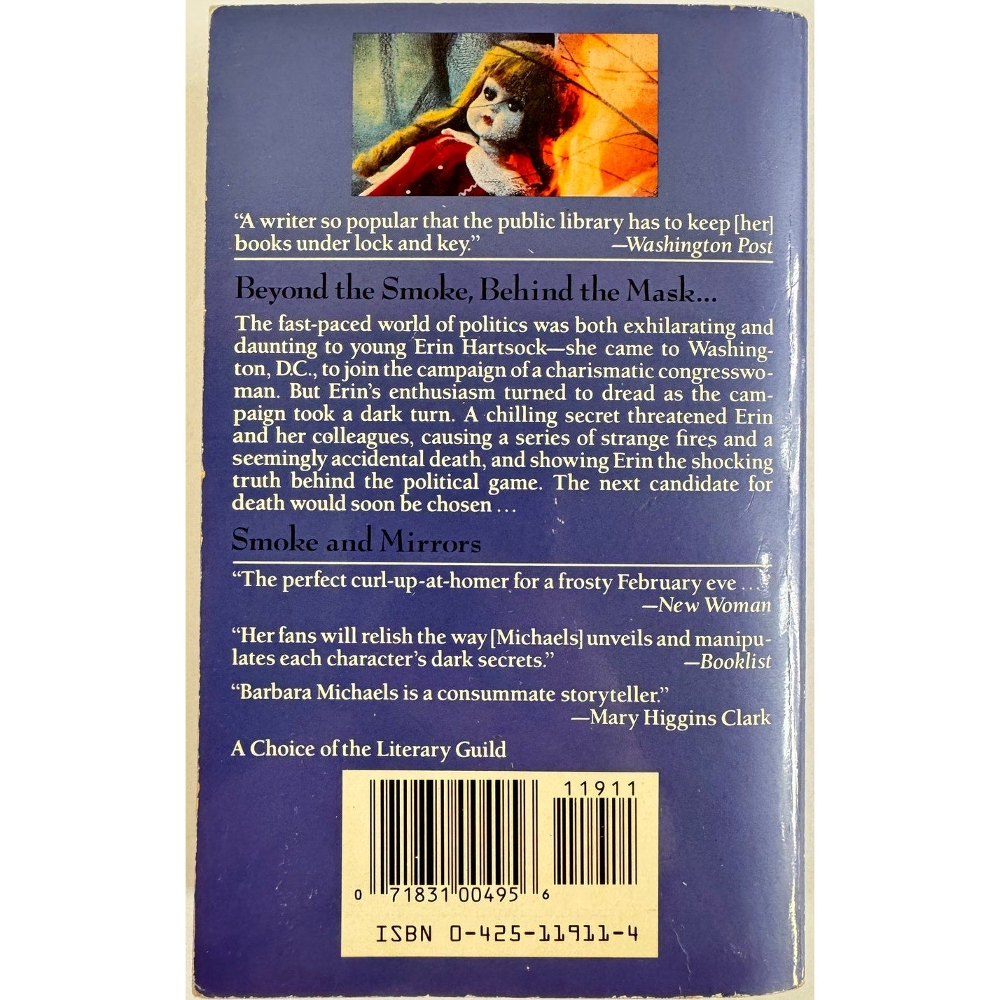 Smoke and Mirrors by Barbara Michaels (Paperback)