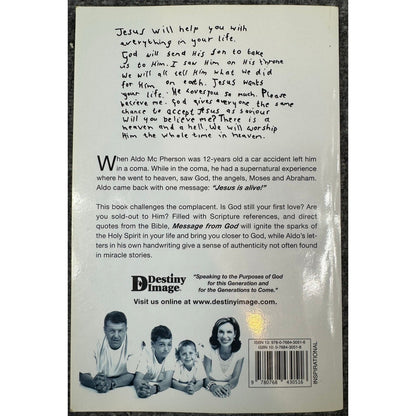 A Message from God by Retha & Aldo McPherson (Paperback)