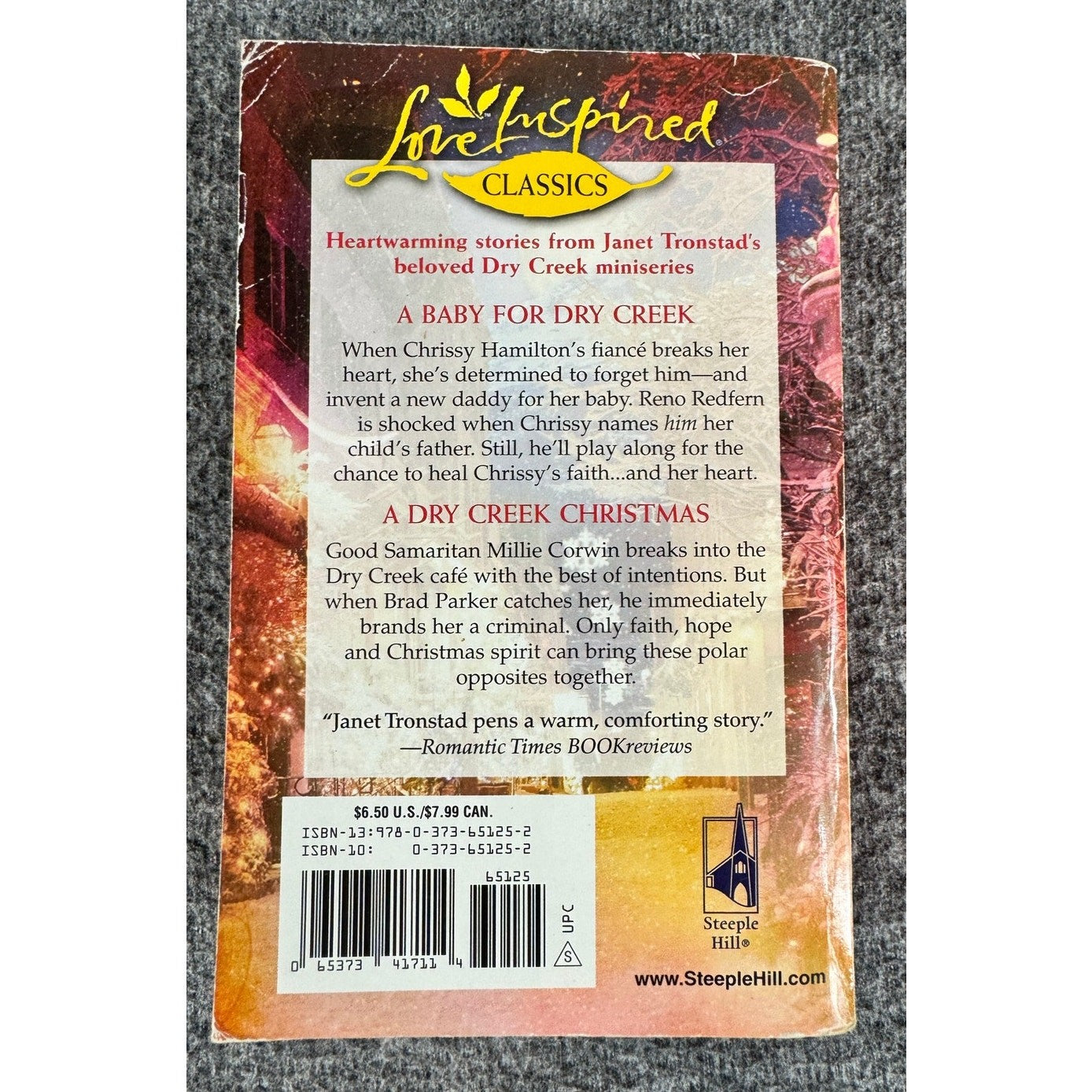 A Baby for Dry Creek / A Dry Creek Christmas by Janet Tronstad (Paperback)