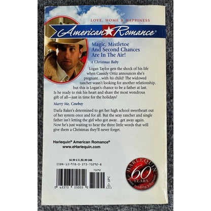 A Cowboy Christmas by Marin Thomas (Paperback)