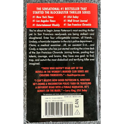 1st to Die by James Patterson (Paperback)