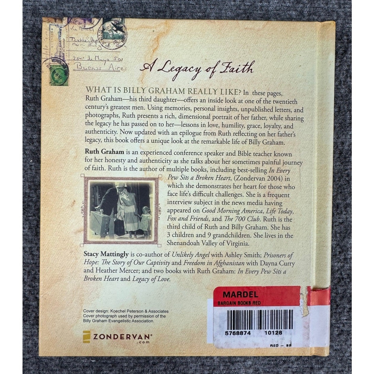 A Legacy of Faith by Billy Graham (Hardcover)