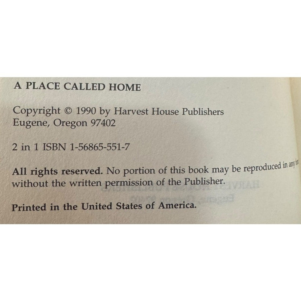 A Place Called Home / A Song for Silas by Lori Wick (Hardcover)