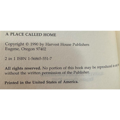 A Place Called Home / A Song for Silas by Lori Wick (Hardcover)