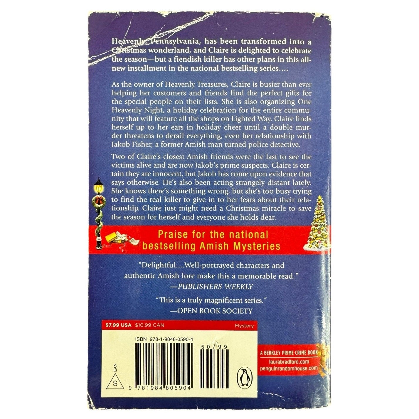 A Killer Carol by Laura Bradford (Paperback)