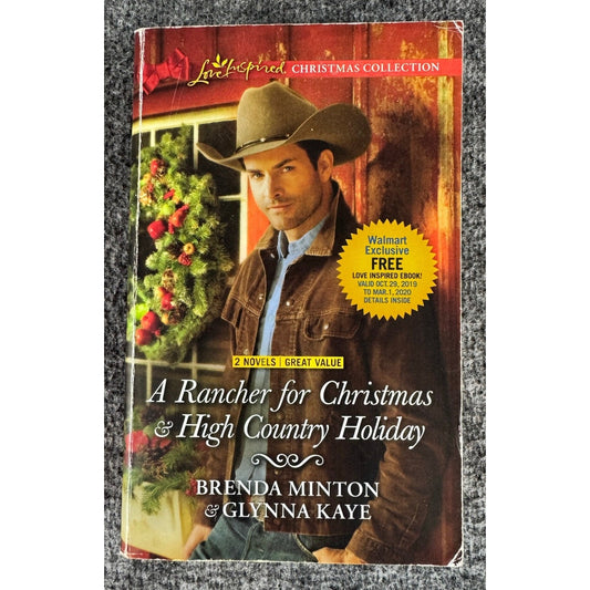 A Rancher for Christmas / High Country Holiday by Minton / Kaye (Paperback)