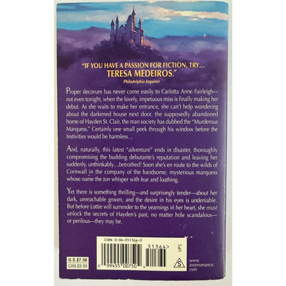 One Night Of Scandal by Teresa Medeiros (Paperback)