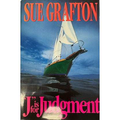 J Is for Judgment by Sue Grafton (Hardcover) (First Edition)