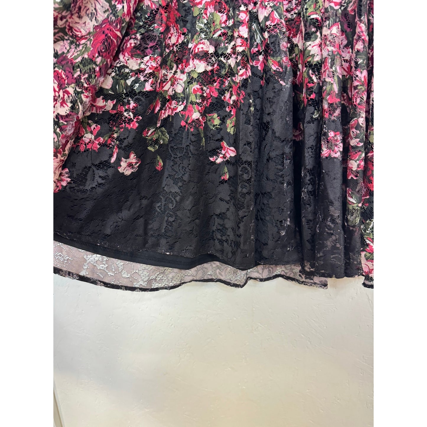 Danny & Nicole Black Sleeveless Knee Length Dress Women's 16