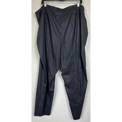 Cato Black Chino Cropped Pants Women's 28W