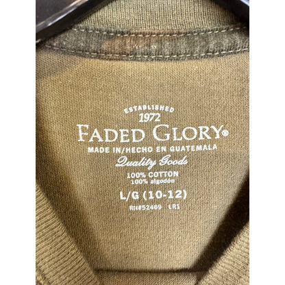 Faded Glory Short Sleeve T-Shirt Boy's Size Large (10-12)