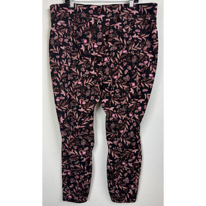 Terra And Sky Black Skinny Pants Women's  Size 20w-22w