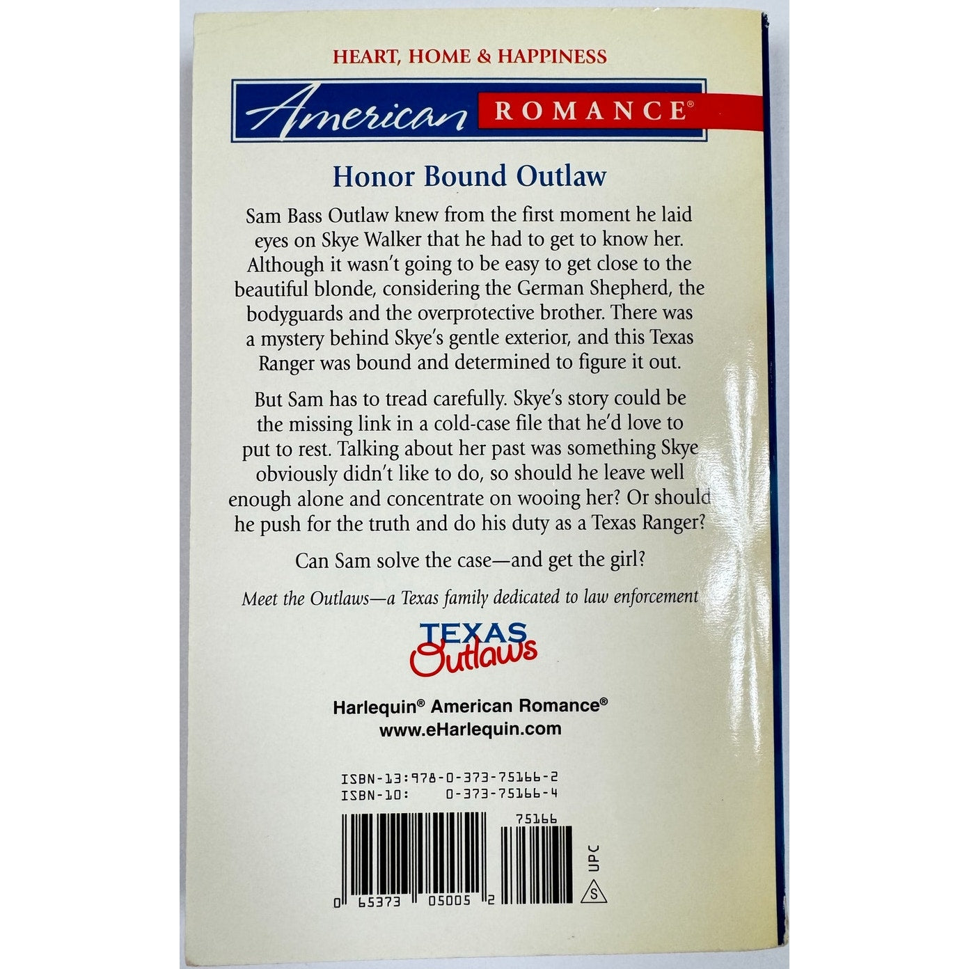 The Texas Ranger (Texas Outlaws) by Jan Hudson (Paperback)