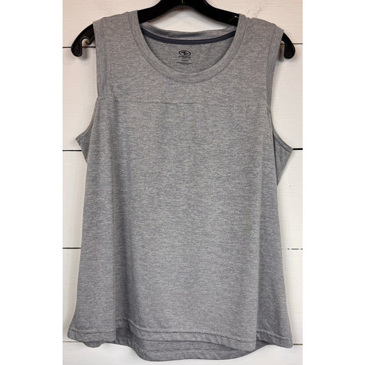 Athletic Works Gray Tank Top Women's Size Large