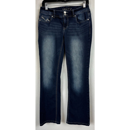 Vanity Blue Bootcut Jeans Women's 28