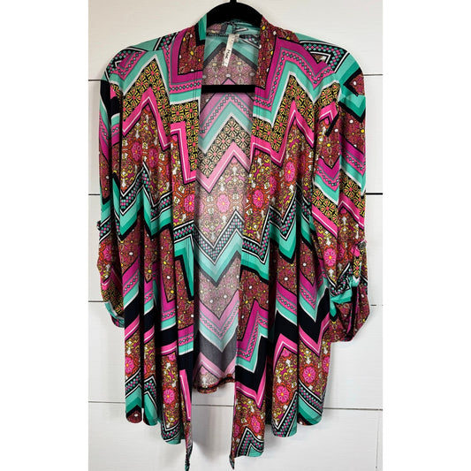 Moa 3/4 Sleeve Cardigan Women's Size XL