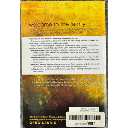 New Believer's Bible-New Testament by Anonymous (Paperback)