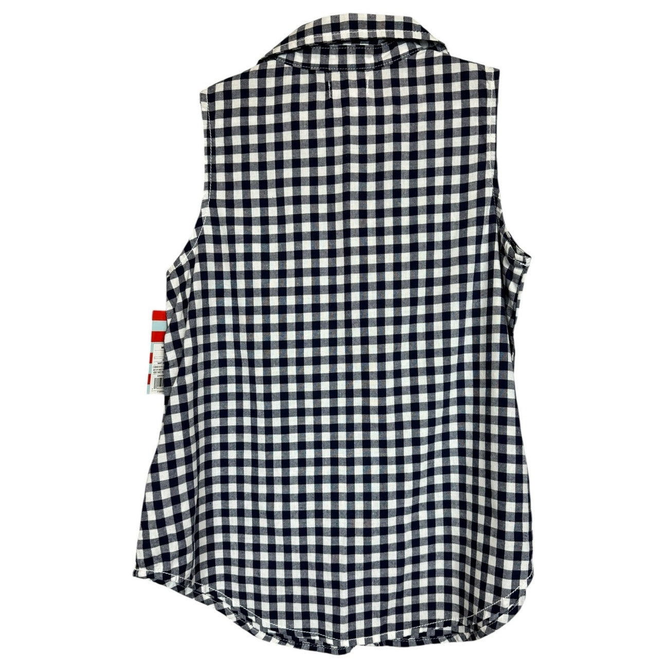 Cat & Jack Sleeveless Button Up Shirt Girl's Size Medium (7-8) Plus