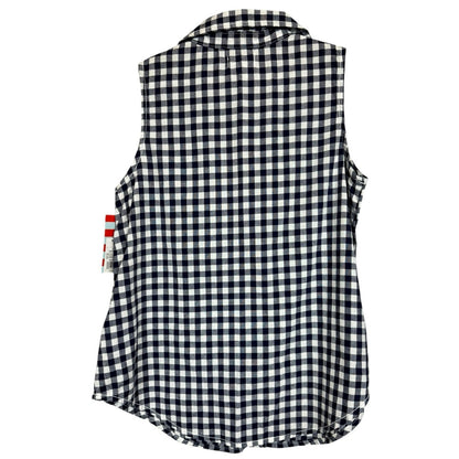 Cat & Jack Sleeveless Button Up Shirt Girl's Size Medium (7-8) Plus