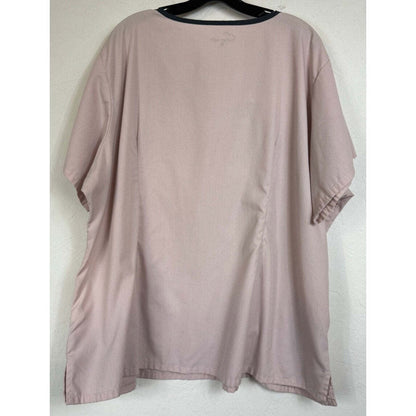 Butter-soft Pink Scrub Set Women's 4X